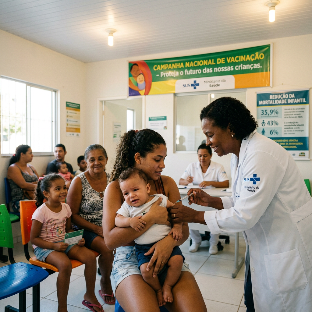 Brasil: Novo protocolo de saúde visa reduzir mortalidade infantil