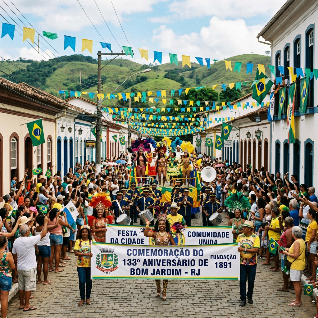Bom Jardim Comemora 133 Anos com Feriado