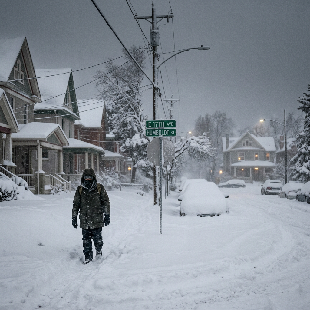 Denver: Previsão de neve para o fim de semana com temperaturas abaixo de zero