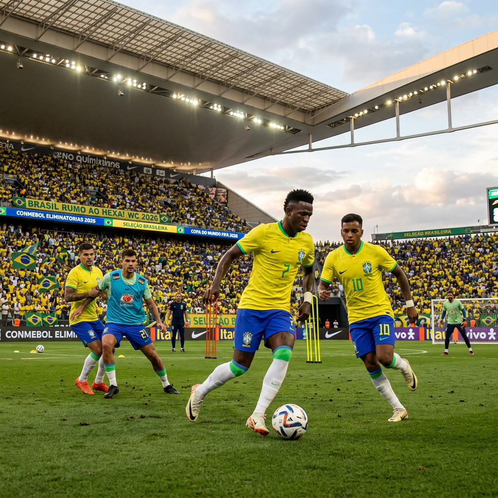 Brasil: Seleção se prepara para eliminatórias da Copa do Mundo 2026