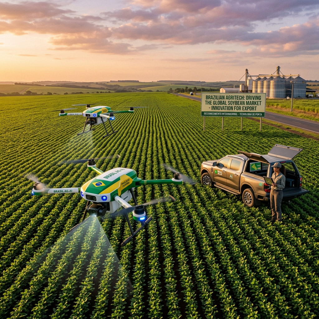 Brasil conquista mercados internacionais com tecnologia agrícola