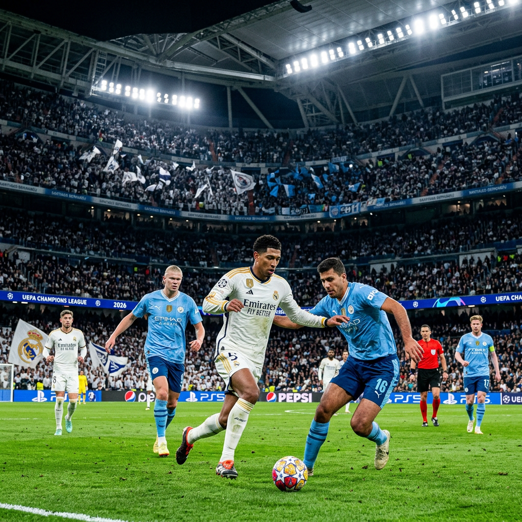 Champions League: Real Madrid Enfrenta Manchester City