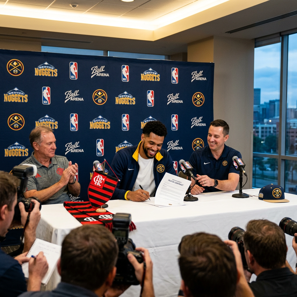 Denver Nuggets Contrata Jogador Brasileiro em Acordo Histórico da NBA