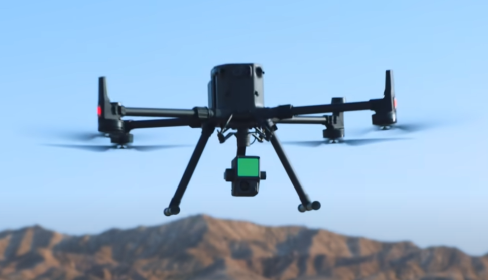 Drone med Lidarscanning
