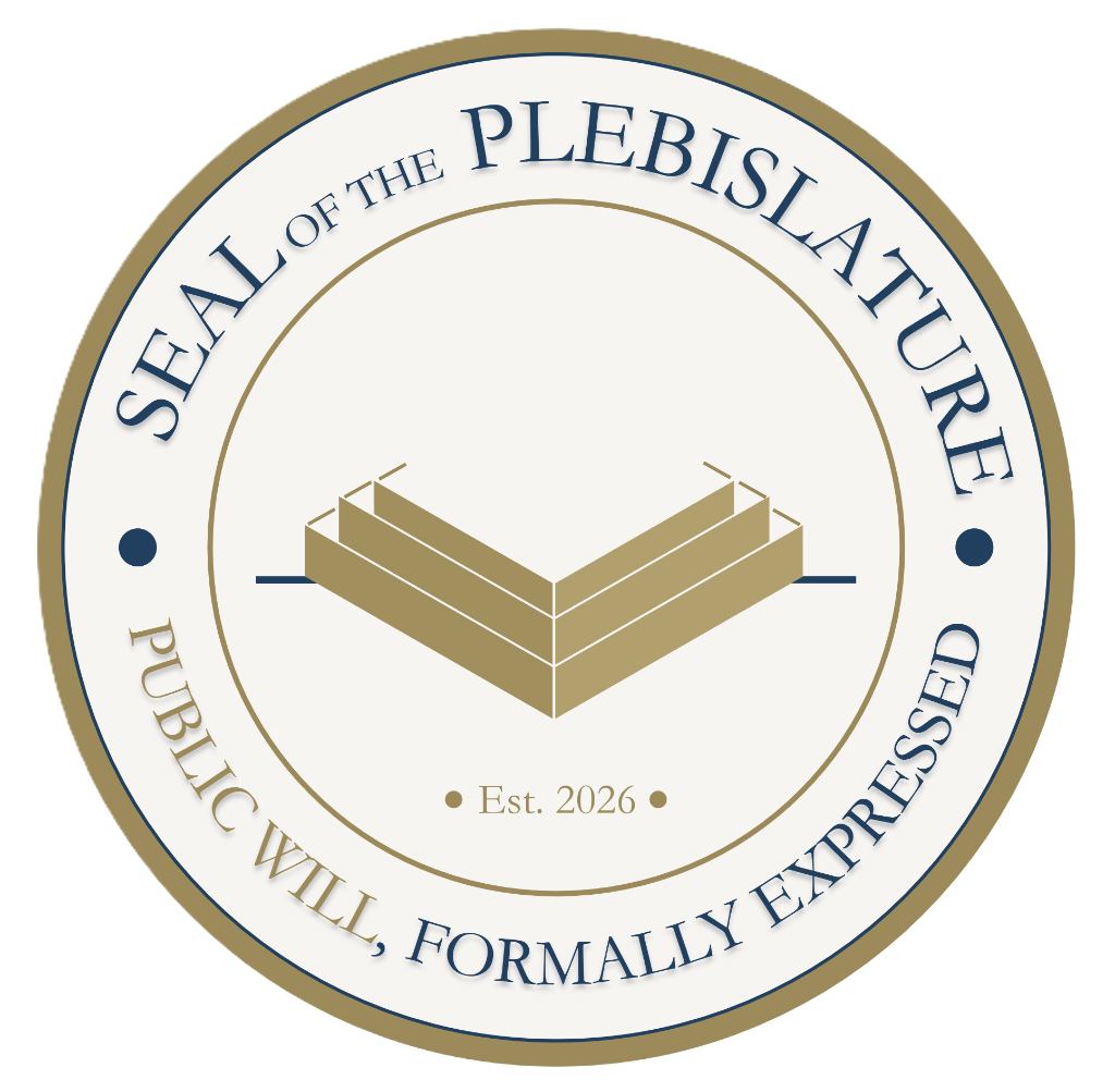 Plebislature Logo