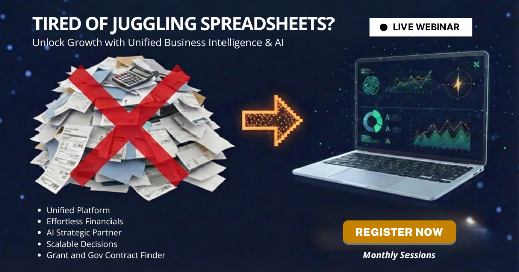 Transform from spreadsheet chaos to unified business intelligence