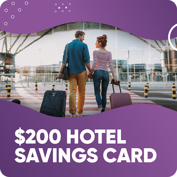 $200 Hotel Savings Card