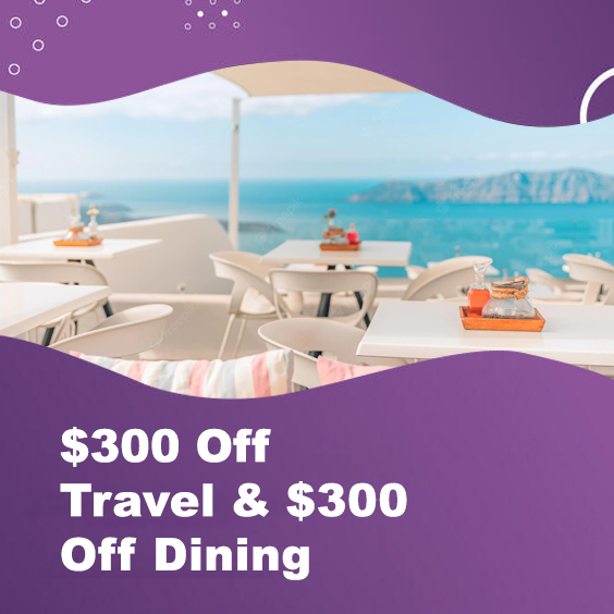 $600 Travel & Dining Pass