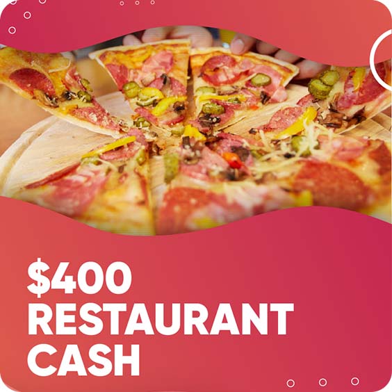 $400 Restaurant Certificate