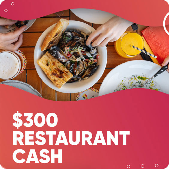 $300 Restaurant Certificate