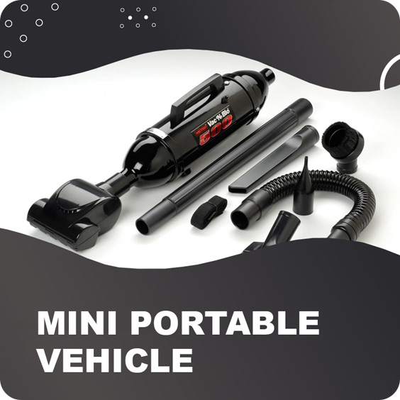 Mini Portable Vehicle Vacuum