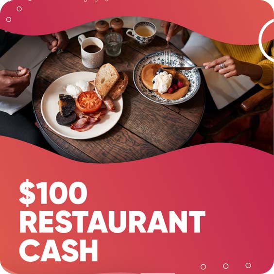 $100 Restaurant Certificate