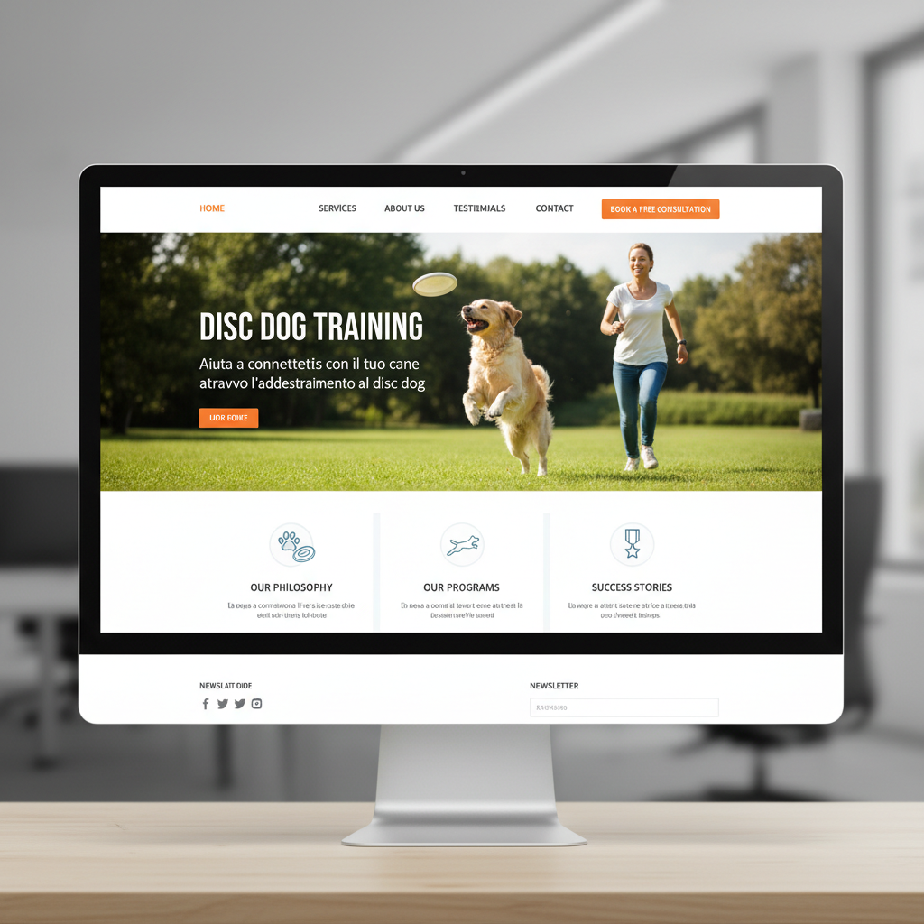Disc Dog Training