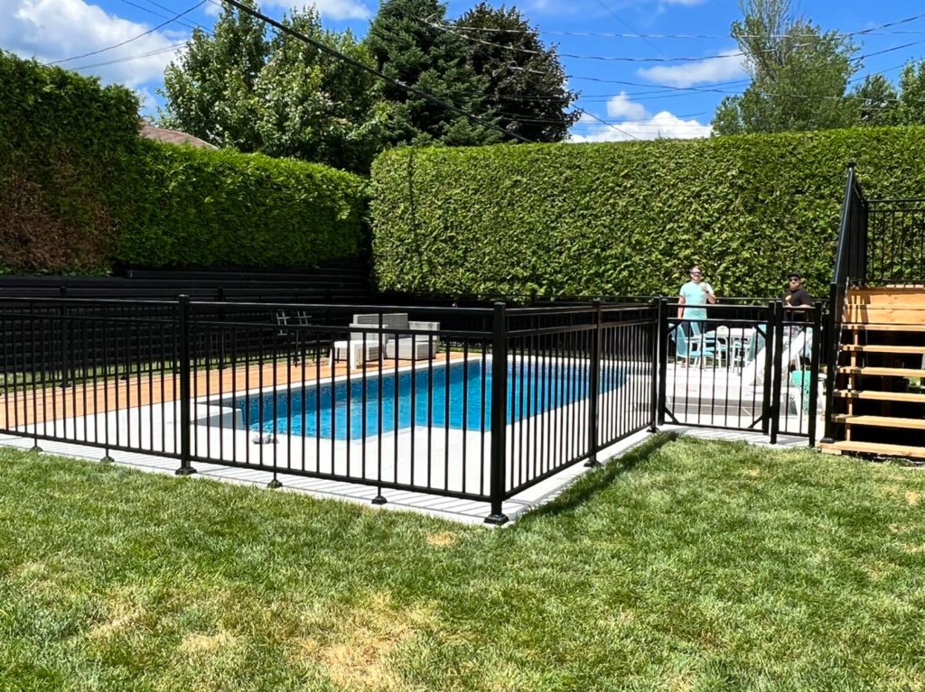 Rampe de Piscine Aluminium Noir