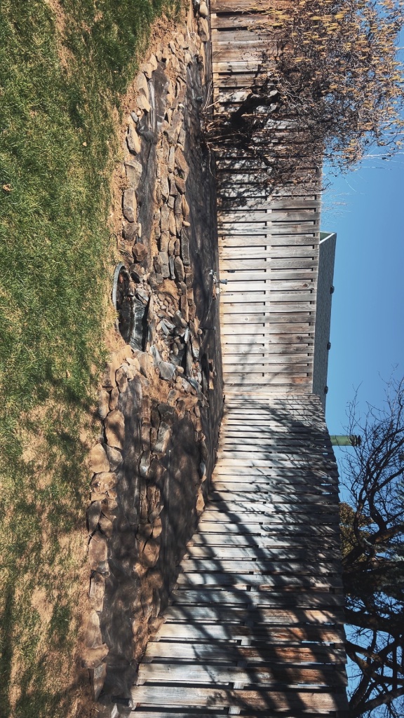 Rock Border Installation