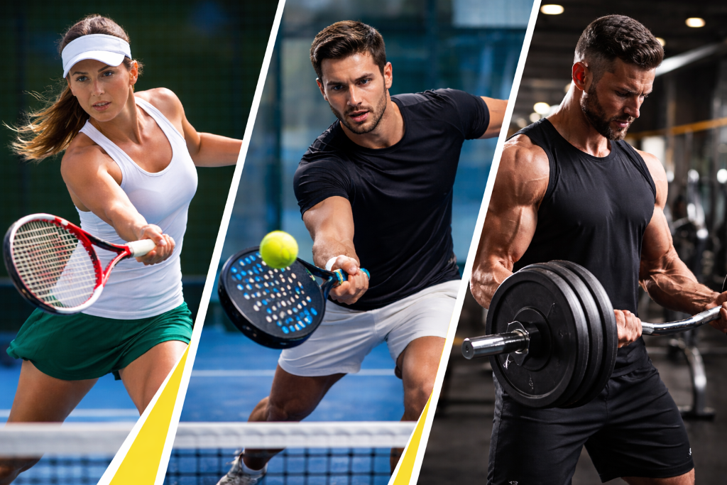 Tenis, Pádel y Gimnasio