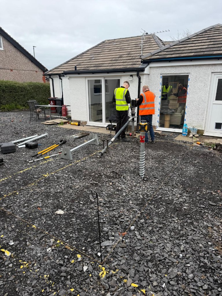 Plan & install ground screw resource