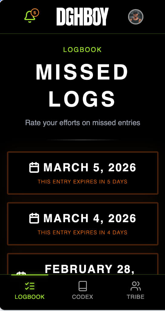 Missed Logs