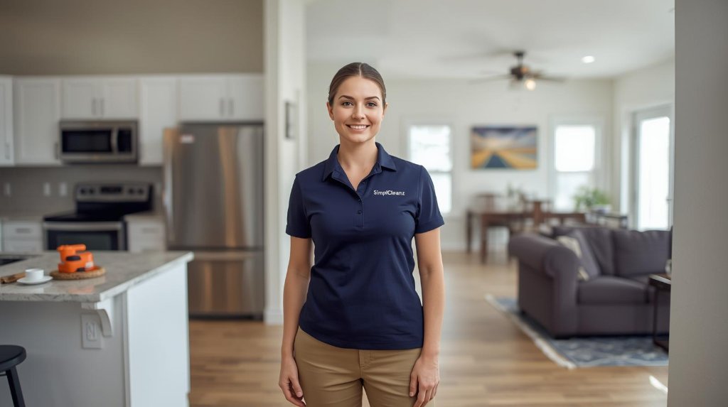 SimpleCleanz technician in New York City apartment