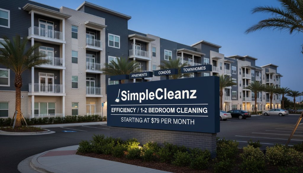 Efficiency and 1-2 Bedroom Cleaning