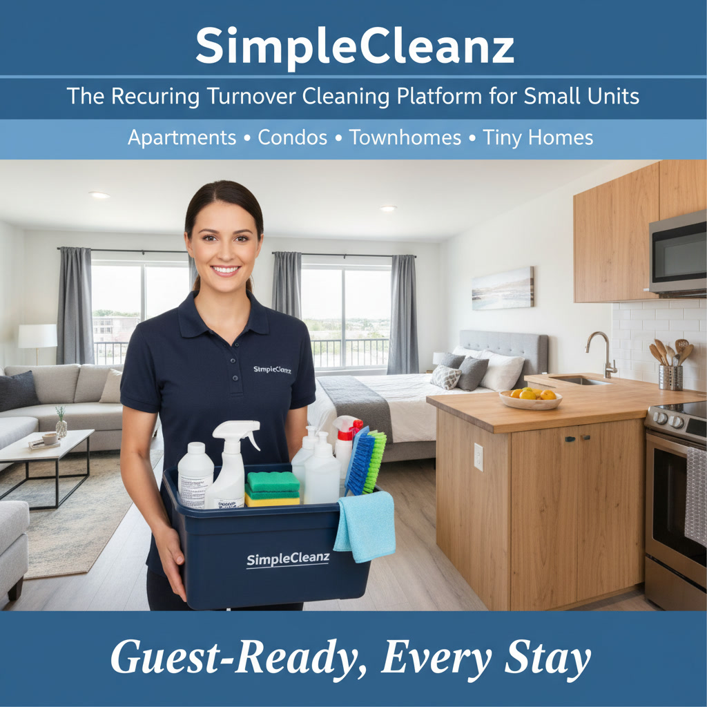 SimpleCleanz – Guest-Ready, Every Stay