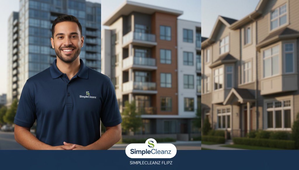 SimpleCleanz Flipz professional service