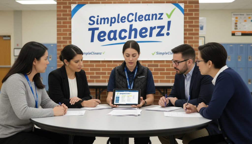 SimpleCleanz Teacherz Account Manager Meeting