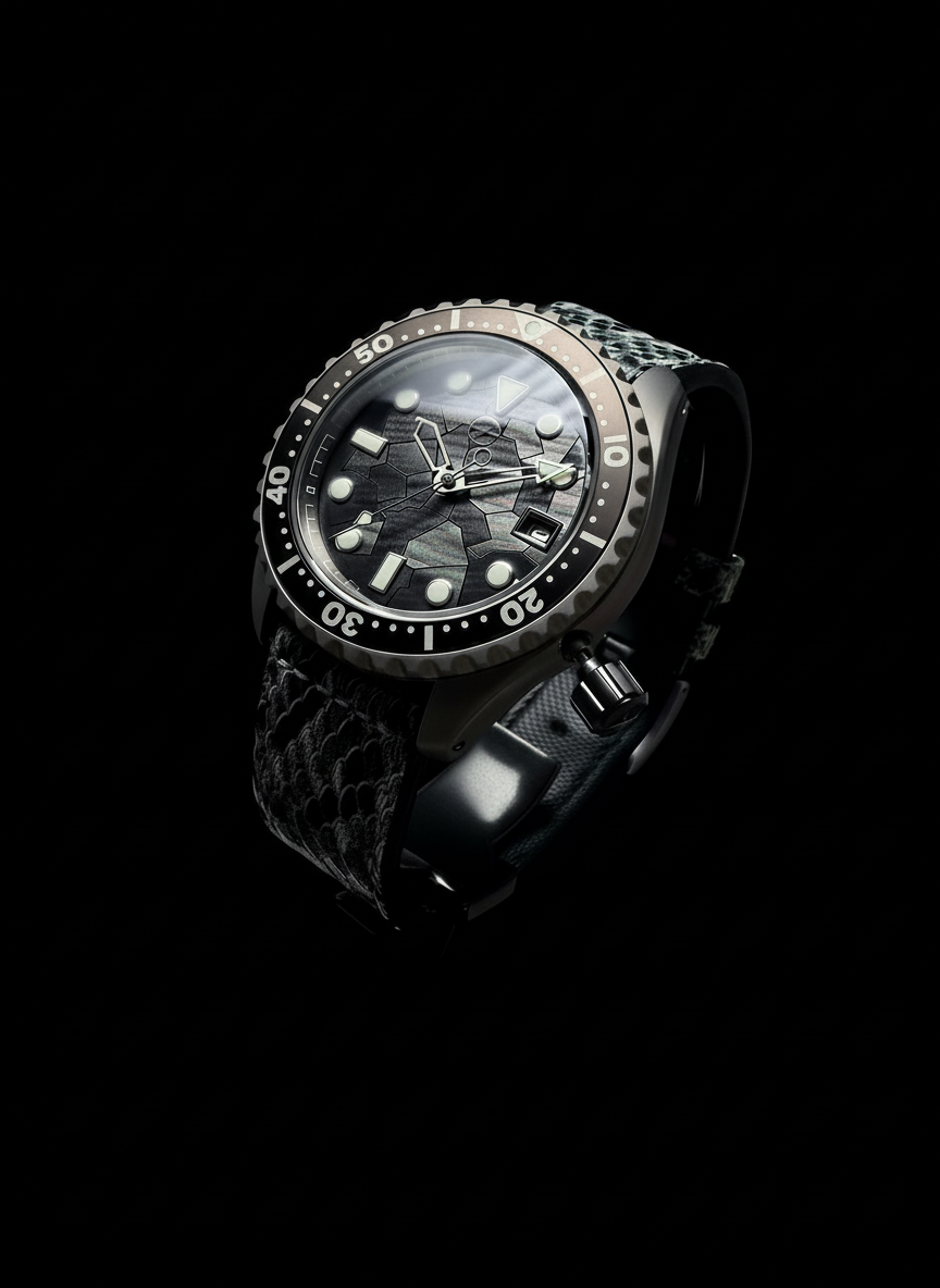 Black Python Diver