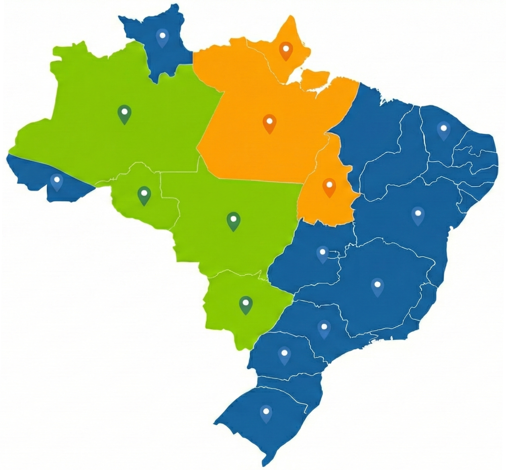 Mapa do Brasil