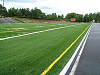 Trench drain system 4000 application with concrete sidewalk integration
