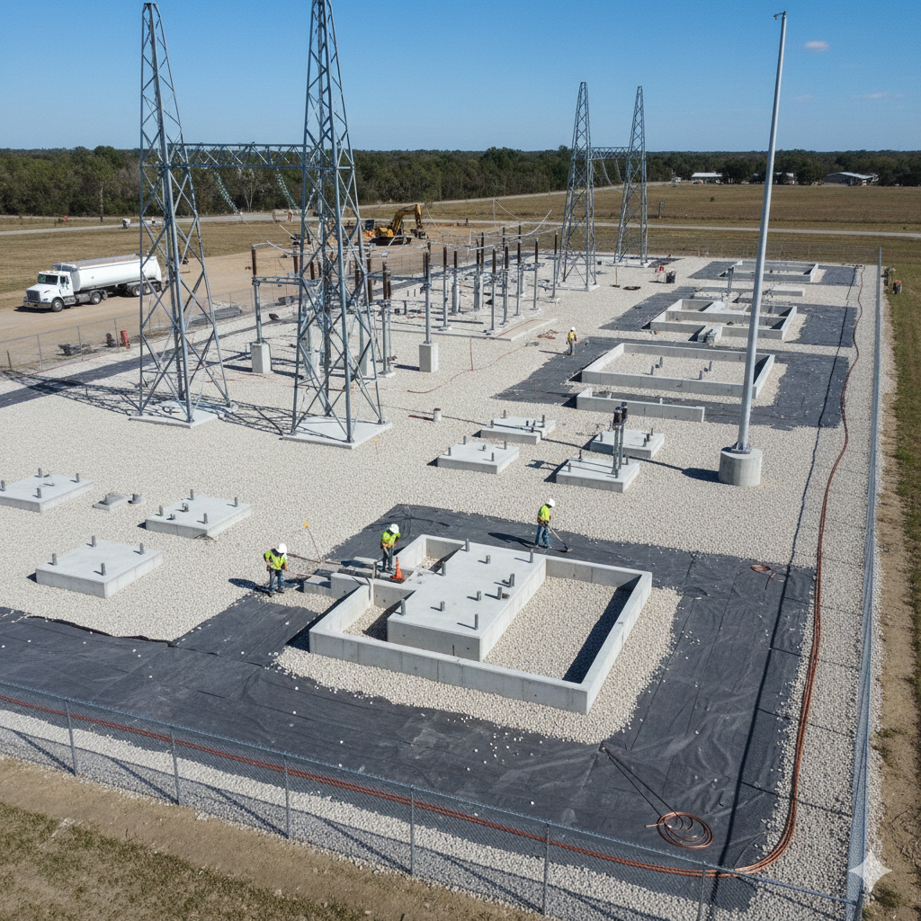 Foundation & Civil Works - Building the Structural Backbone by DRAW Enterprises