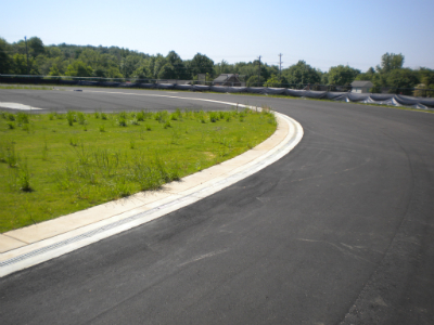 Commercial Curb & Roadway