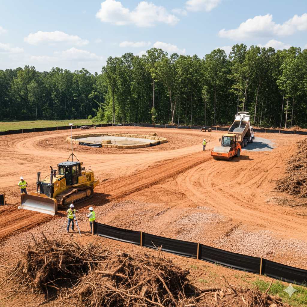 Site Preparation - Where Every Successful Substation Begins by DRAW Enterprises