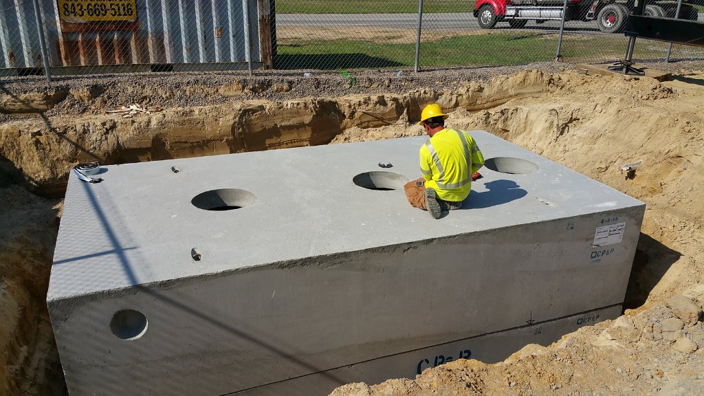 Power substation construction