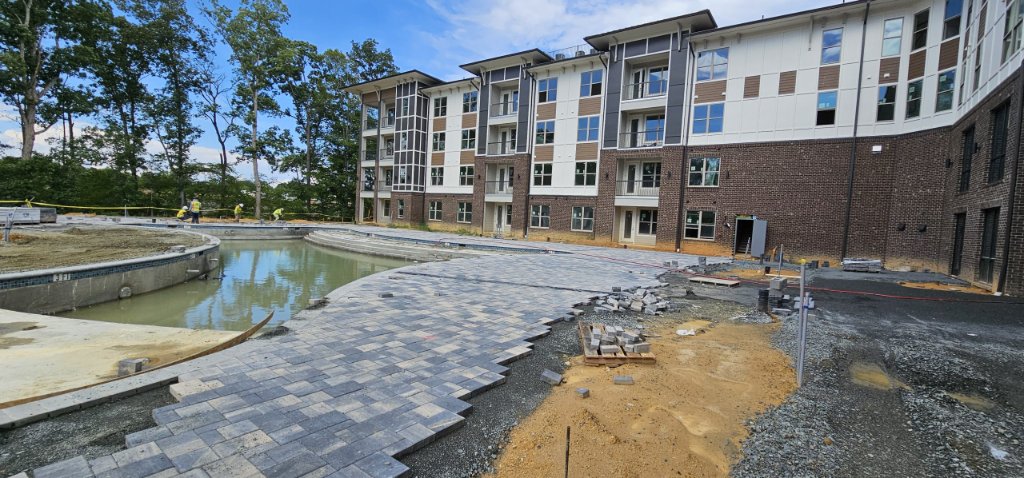 Apartment Complex Pool Deck Pavers