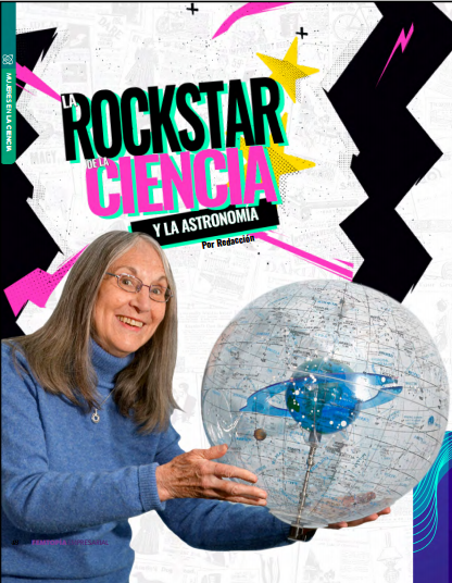 La rockstar de la ciencia y la astronomía - Para ser científica hay que aprender en libertad: Julieta Fierro