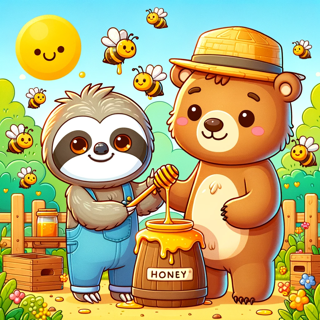Sam and Bear Honey