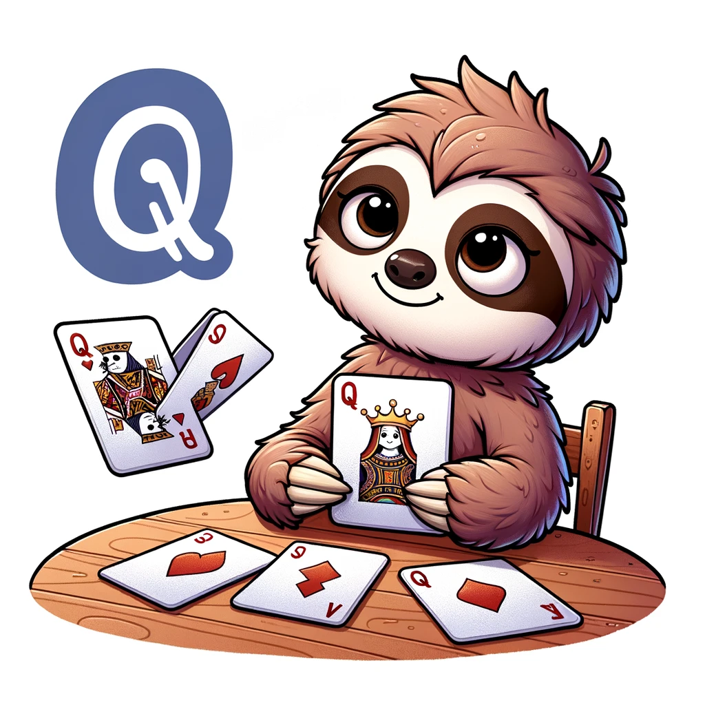 Sam playing Cards 2