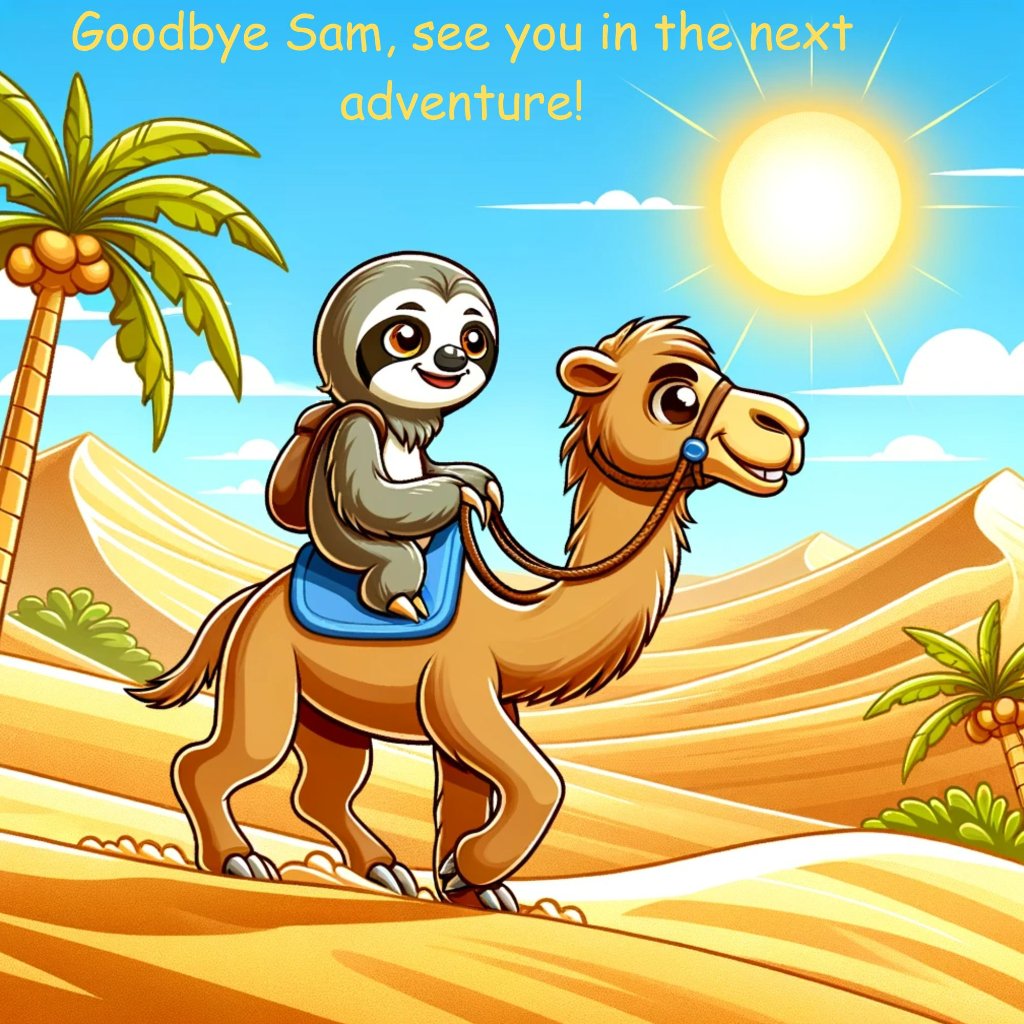 Sam's Desert Adventure