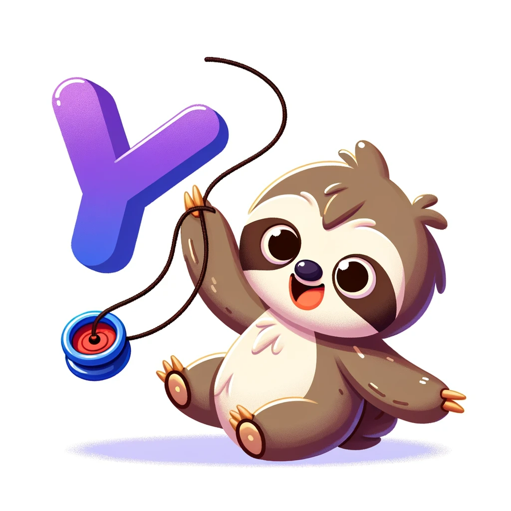 Sam playing Yo-Yo