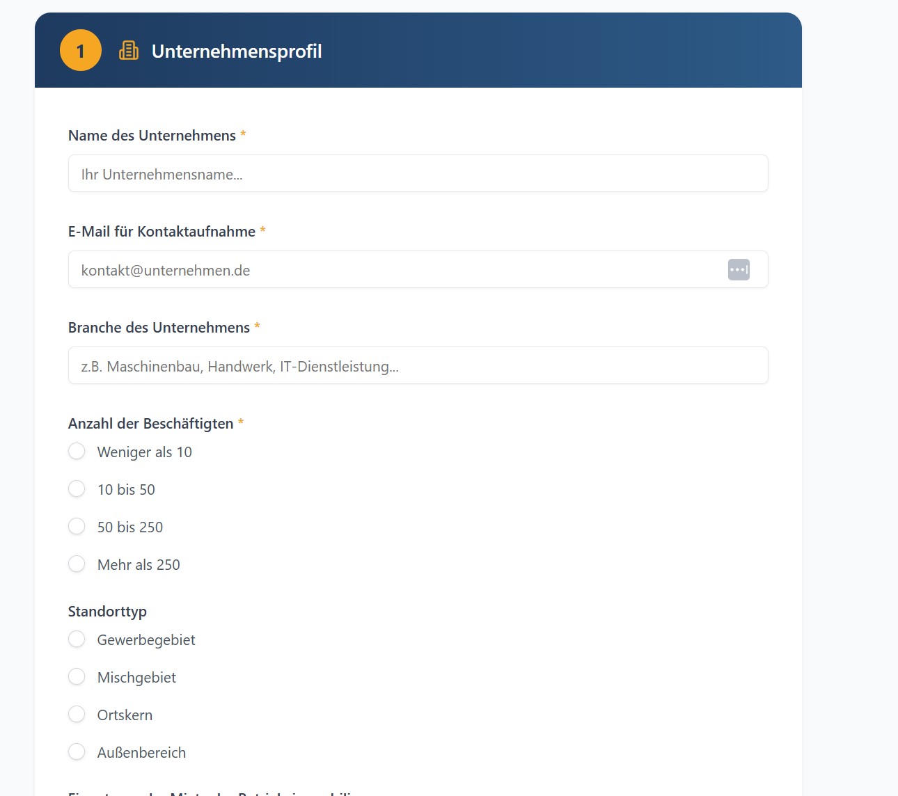 Umfagen template preview