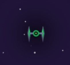 Star Wars Shooter 2d template preview