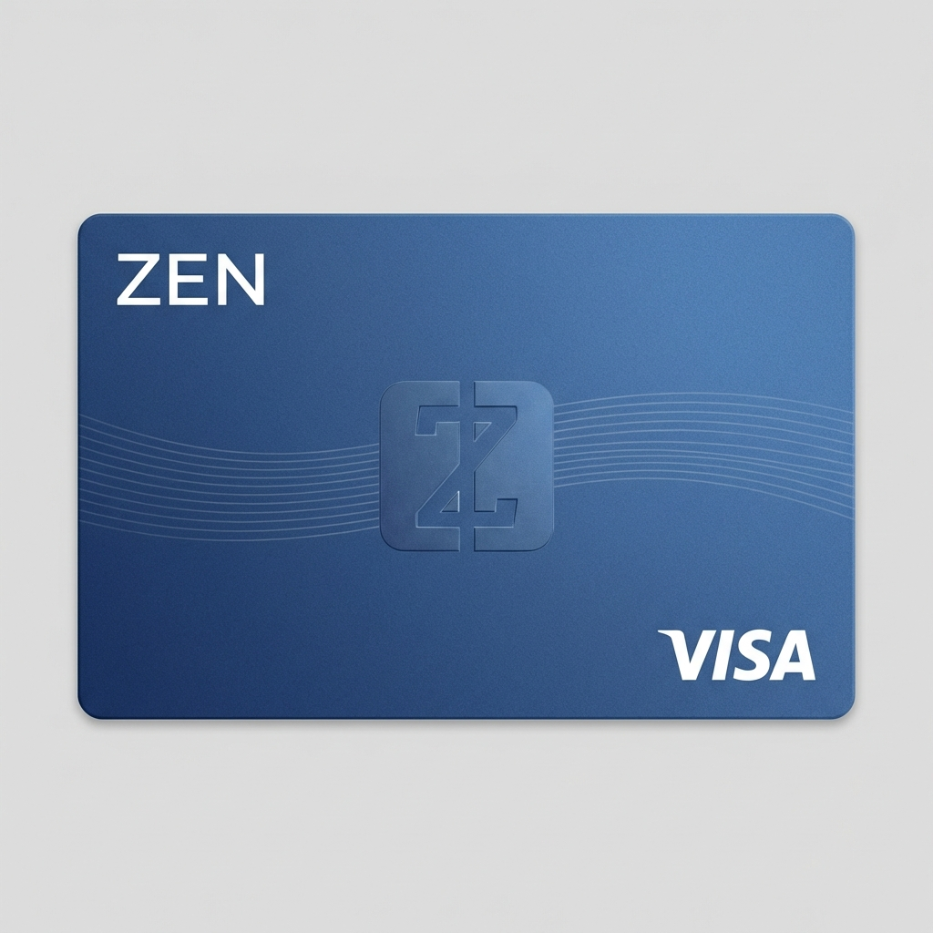 ZenCard Template template preview