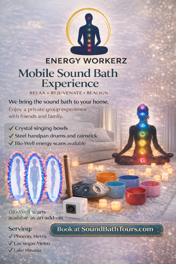 Mobile Sound Bath Experience - Energy Workerz