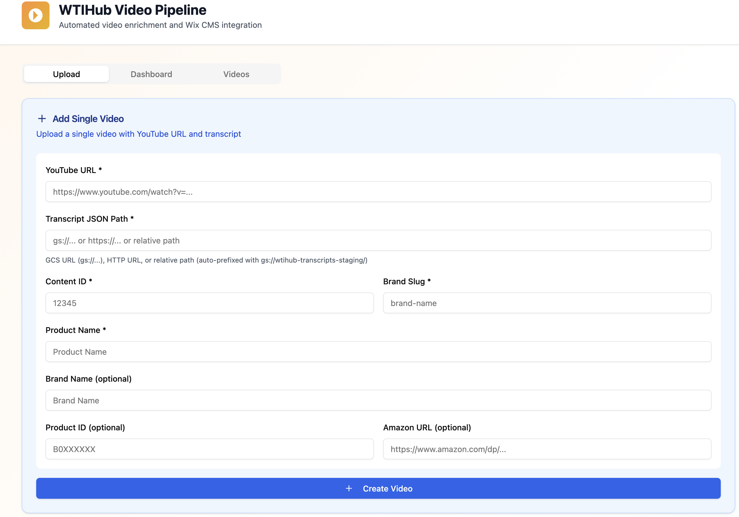 WTI PIPELINES template preview