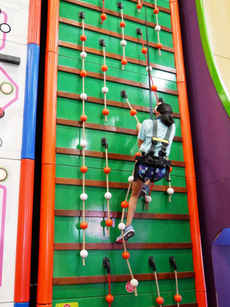 Jungle Vines climbing wall at Clip 'n Climb Allegan Event Michigan