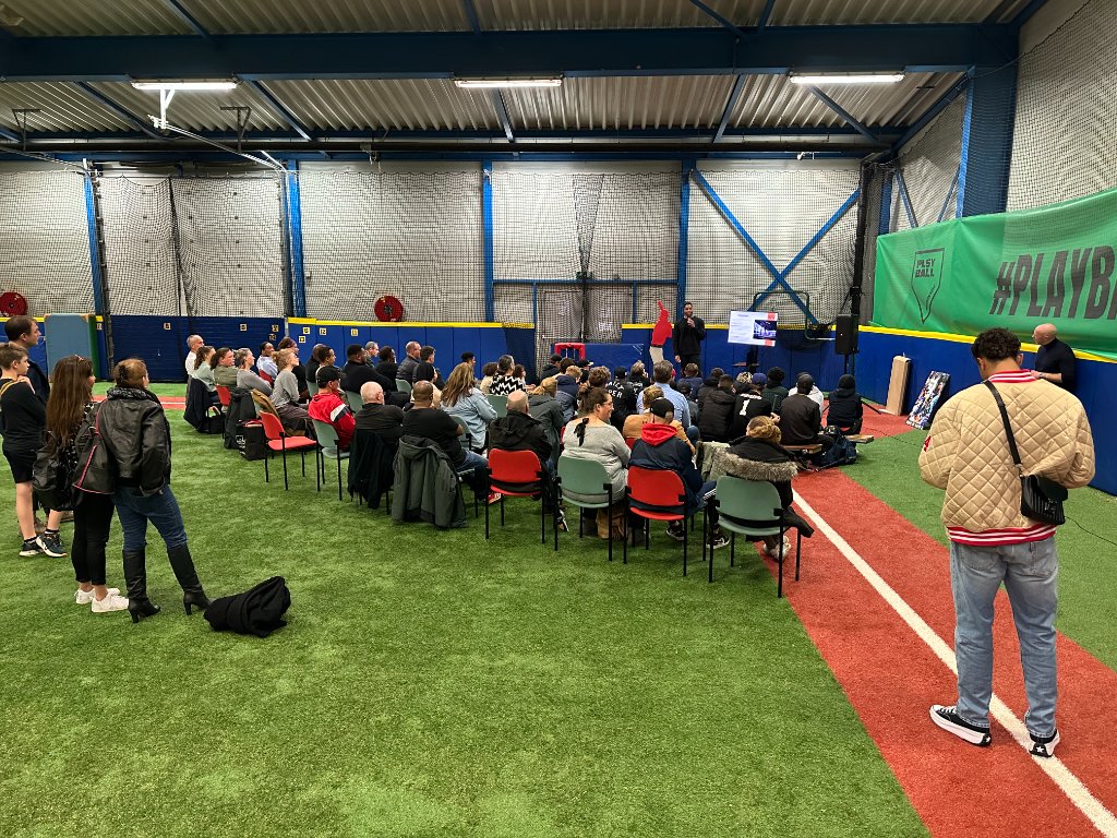 Presentatie evenement in de hal