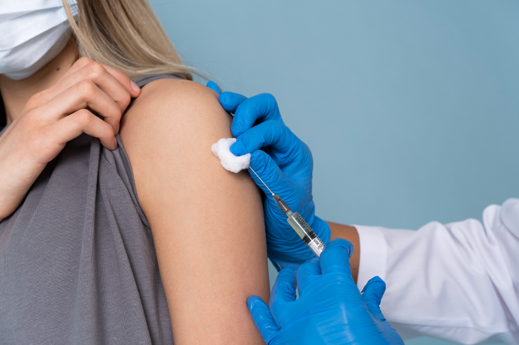 Flu shot vaccination