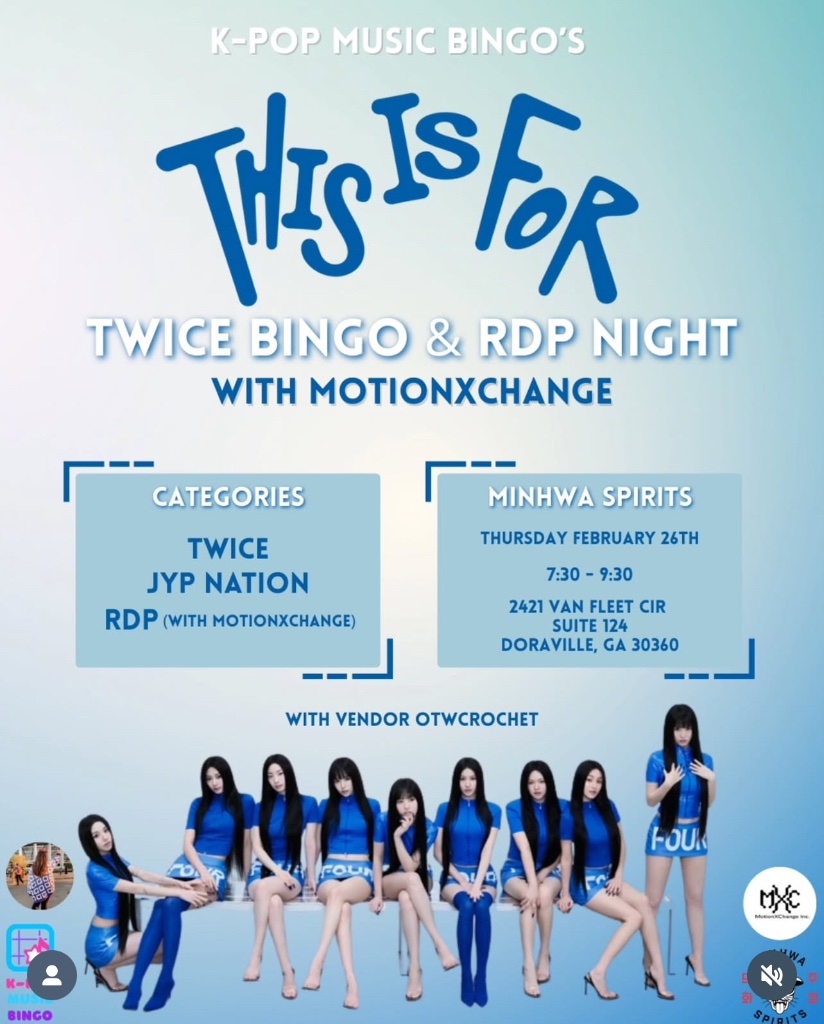 This Is For TWICE - Bingo & RDP Night