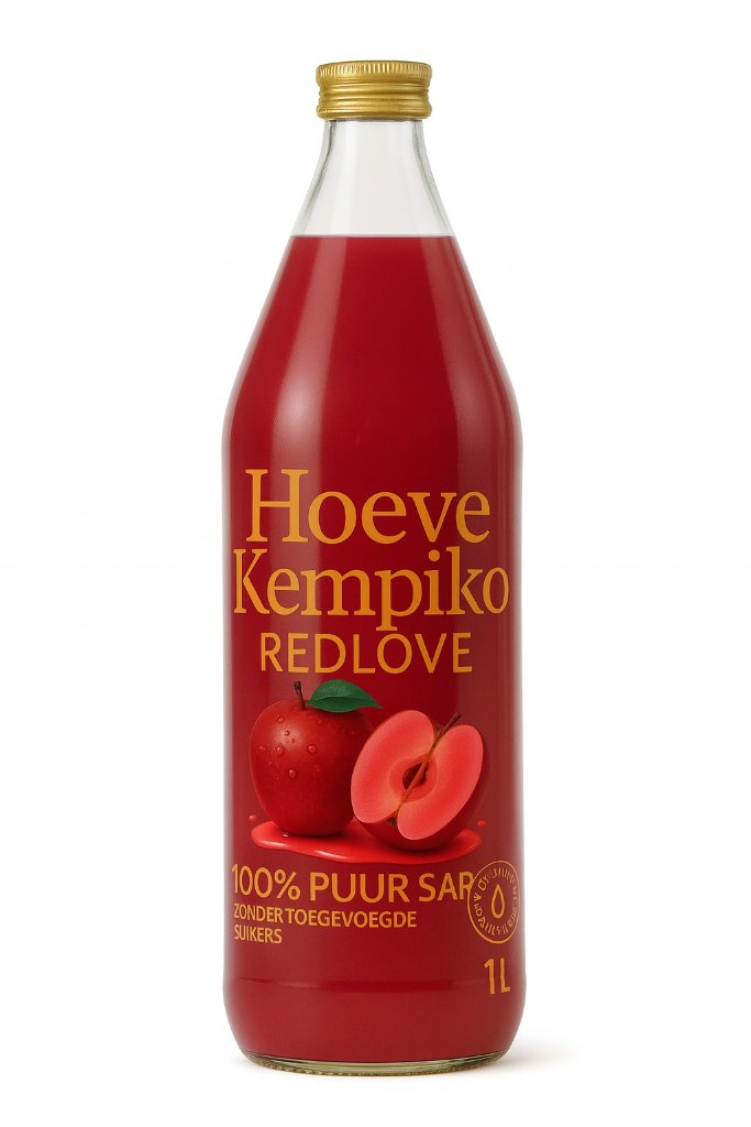 Appel Red Love Fruitsap